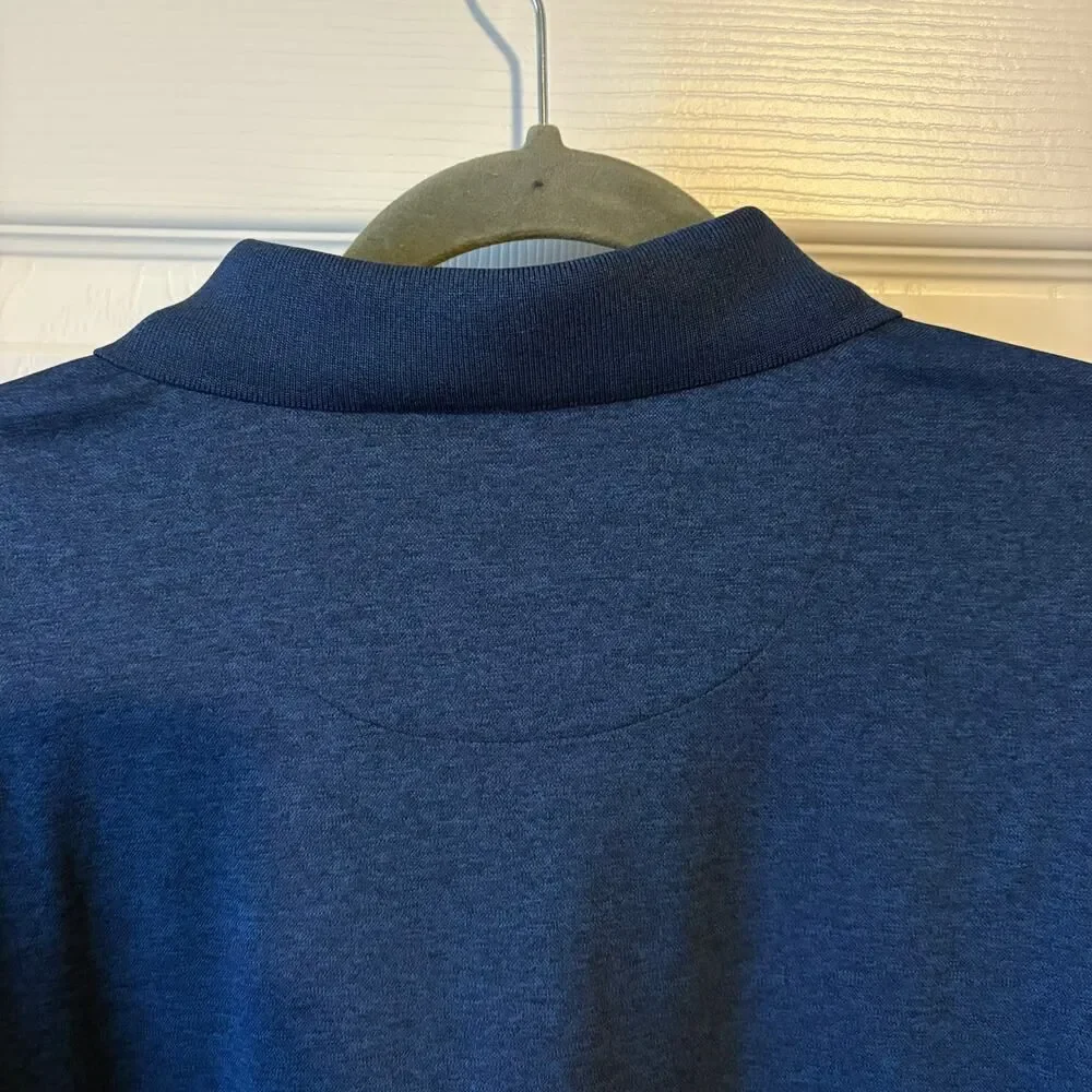 Donald Ross Long Sleeve Golf Polo Moselem Springs Golf Course Fleetwood PA Large